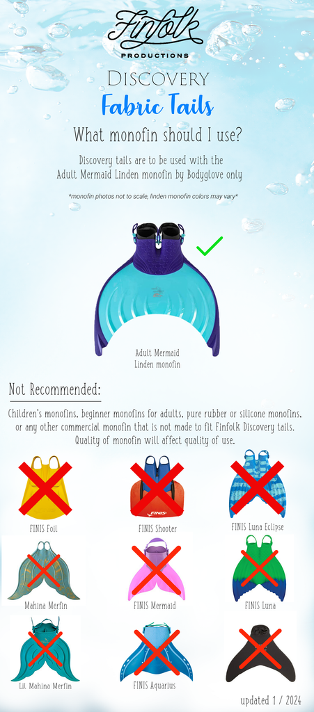 Midsummer Night's Dream Discovery Fabric Tail READY TO SHIP