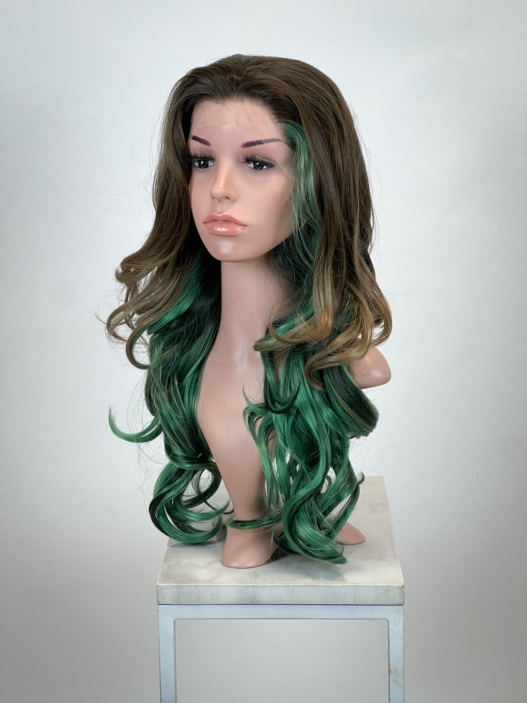 Fawn Mossy Green Lace Front Wig