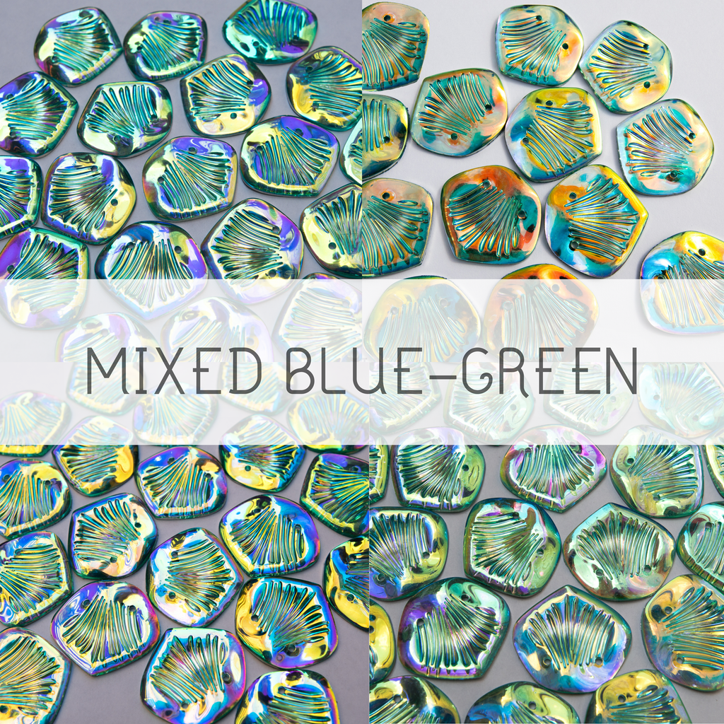 Mixed Blue-Green Mythic Scales