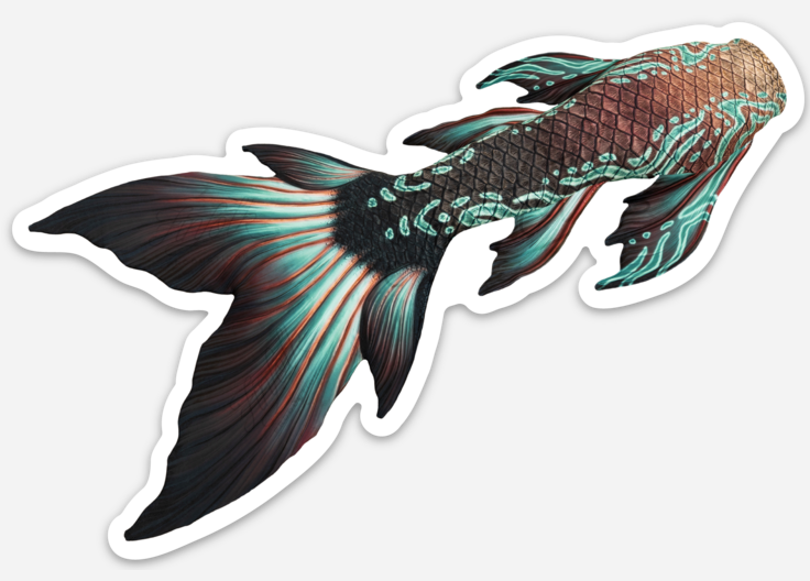 Song of the Sea Signature Tail Sticker