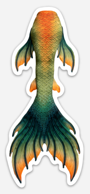 Bluegill Signature Tail Sticker