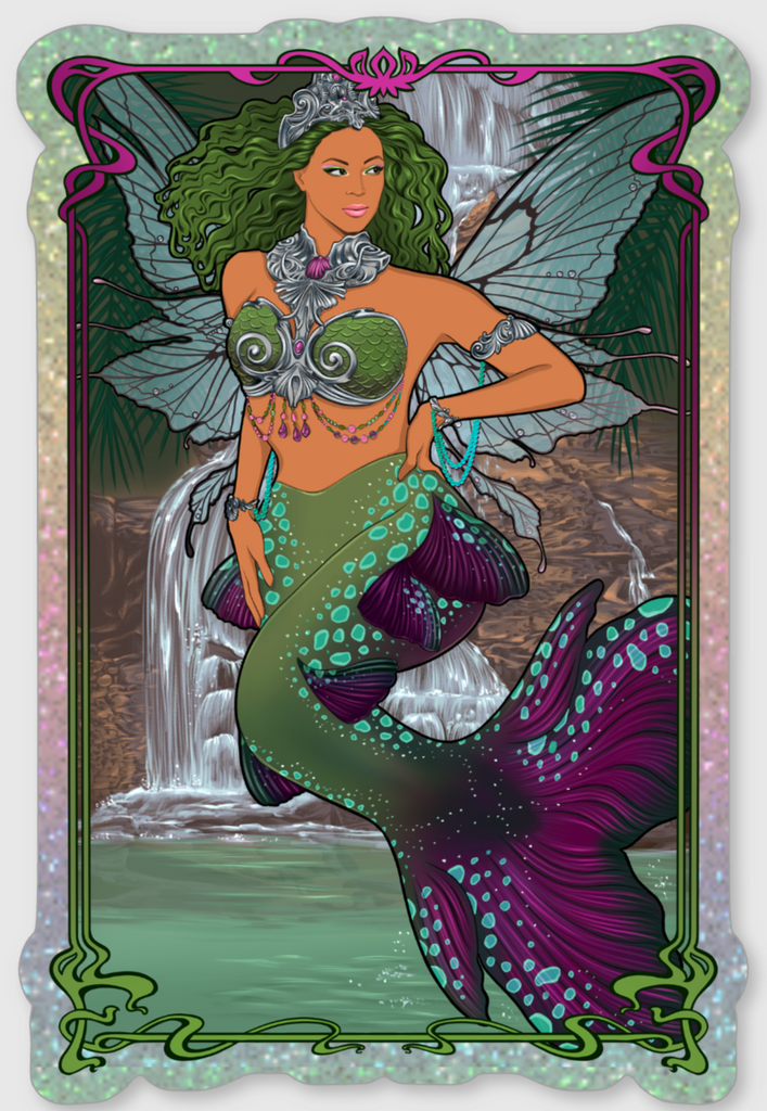 Amphibia Finbella Fairy Mermaid Sticker