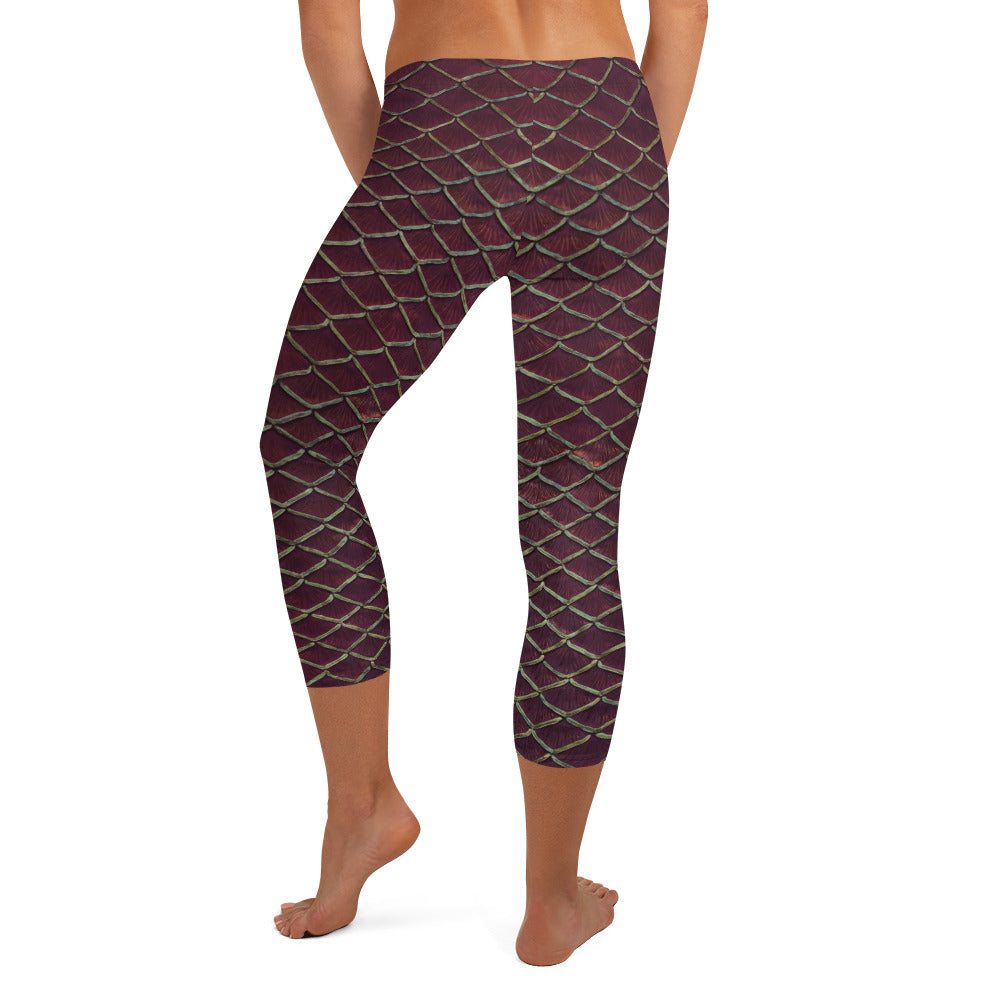 Yule Tide Capri Leggings