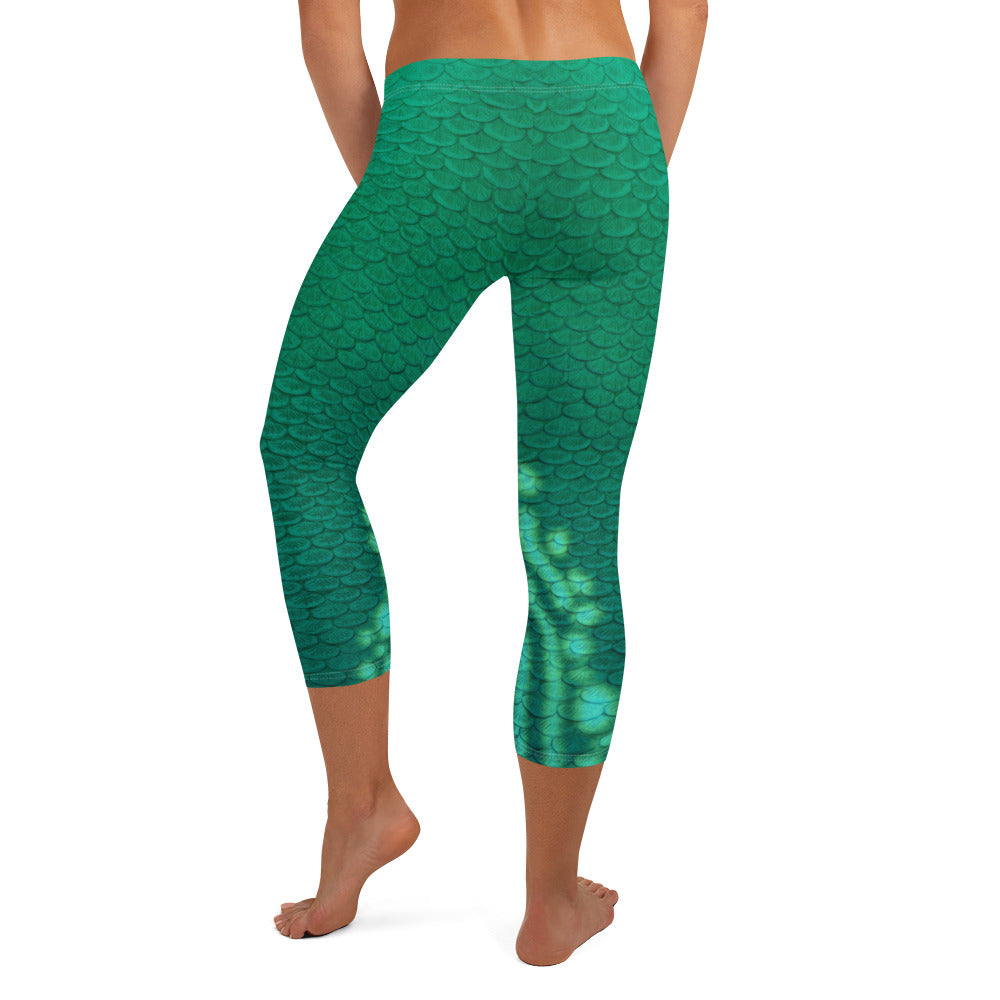 Humphead Wrasse Capri Leggings