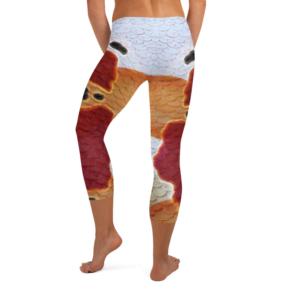 Classic Koi Capri Leggings