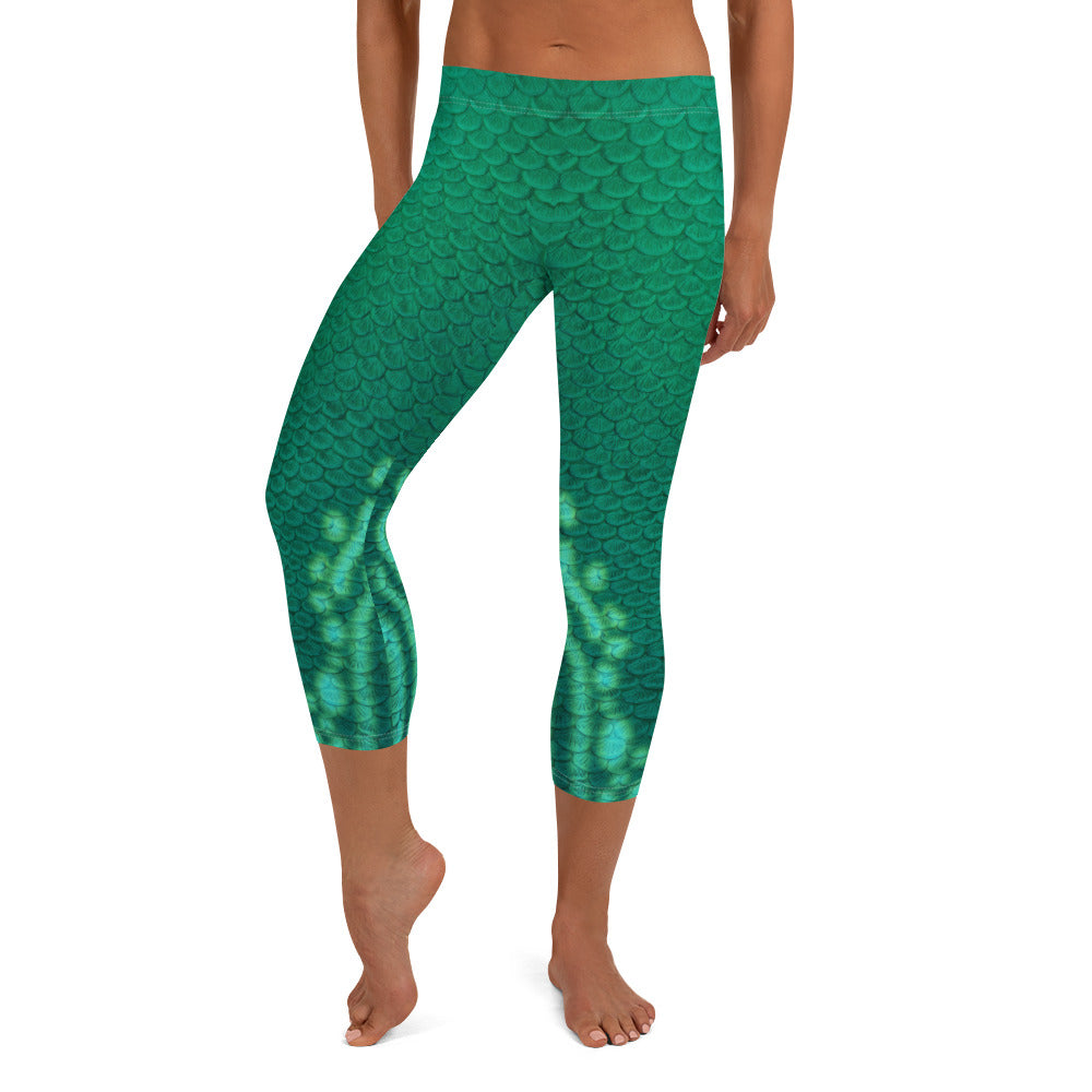 Humphead Wrasse Capri Leggings