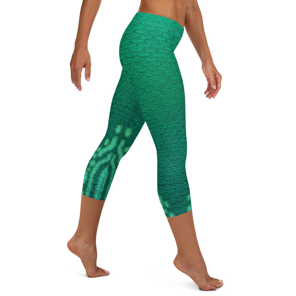 Humphead Wrasse Capri Leggings