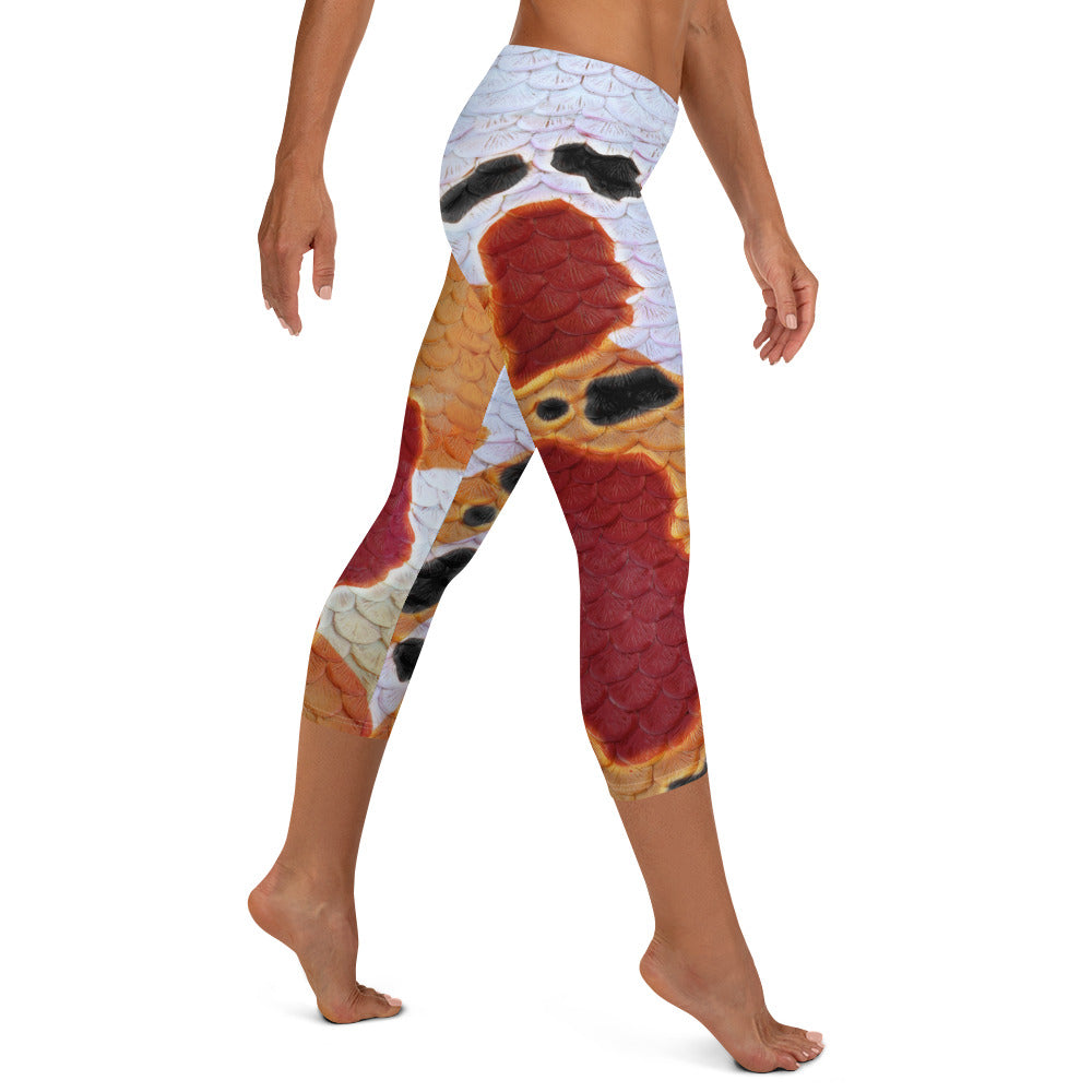 Classic Koi Capri Leggings