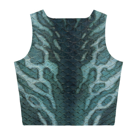 Silhouette Recycled Cropped Rash Guard