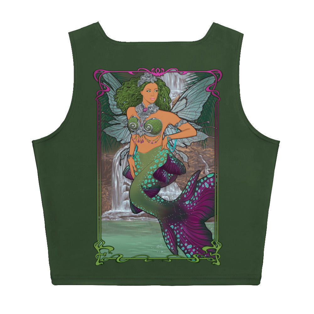 Amphibia Finbella Fairy Mermaid Crop Tank