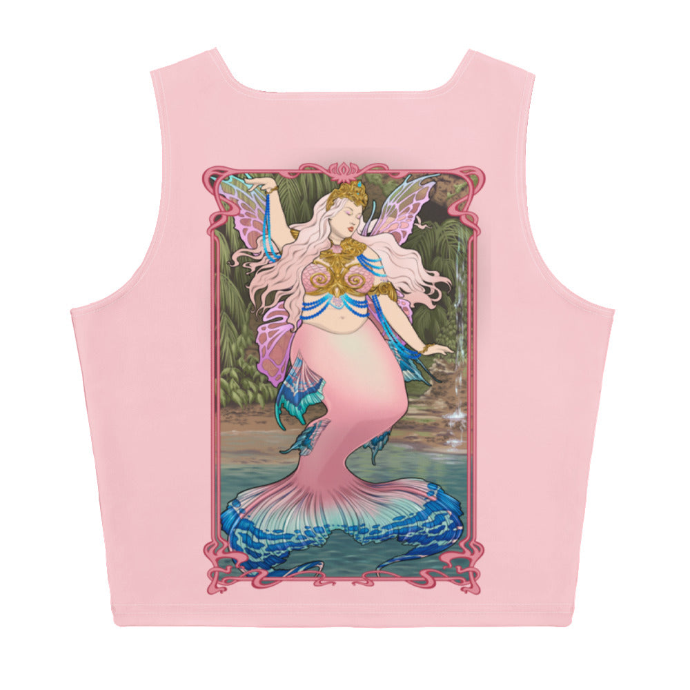 Azalea Finbella Fairy Mermaid Crop Tank