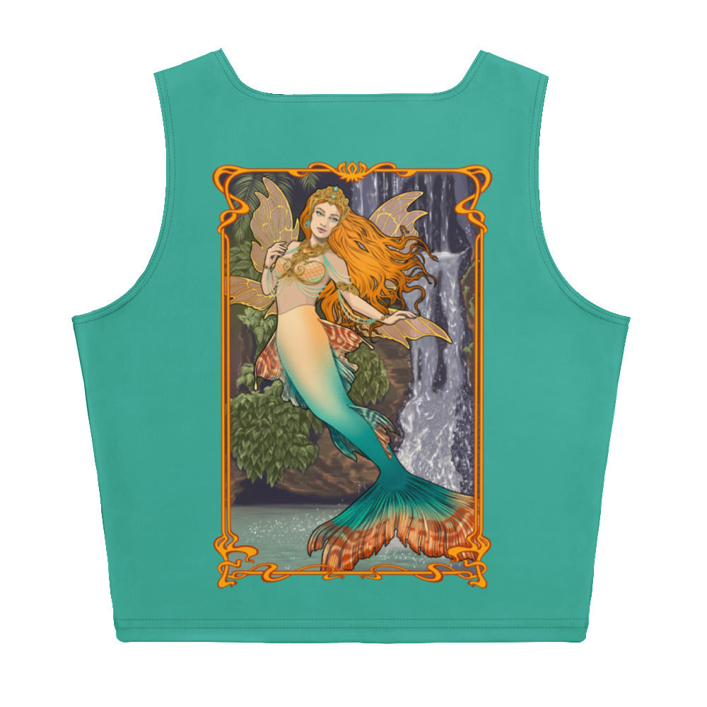 Clementine Finbella Fairy Mermaid Crop Tank