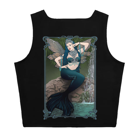 Silhouette Recycled Cropped Rash Guard