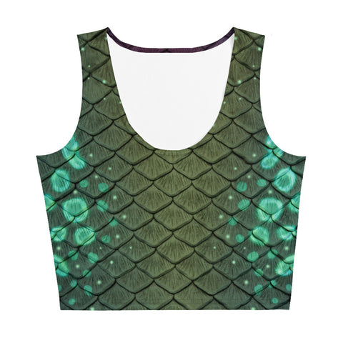 Silhouette Recycled Cropped Rash Guard