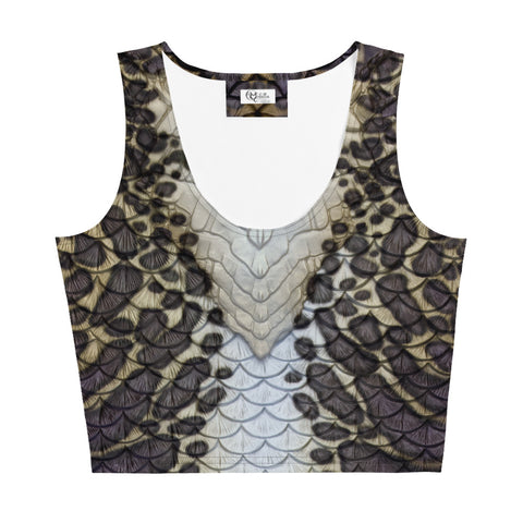 Silhouette Recycled Cropped Rash Guard