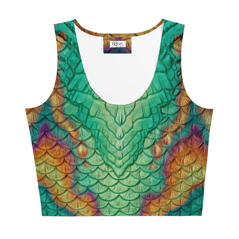 Silhouette Recycled Cropped Rash Guard