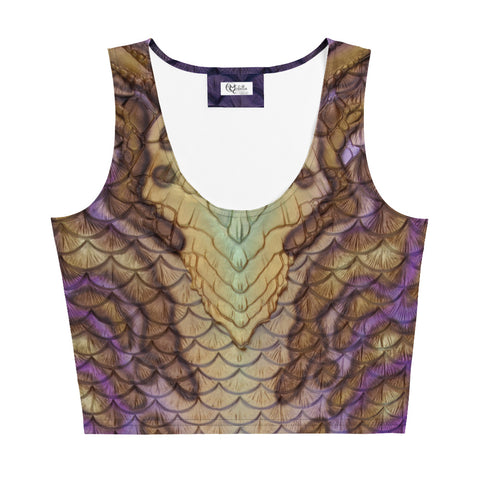 Silhouette Recycled Cropped Rash Guard