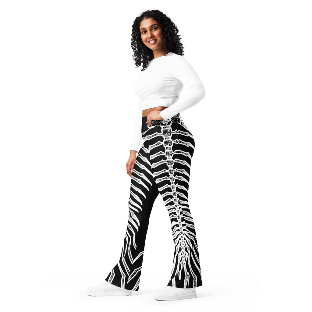 Dead Men Tell No Tails Flare Leggings