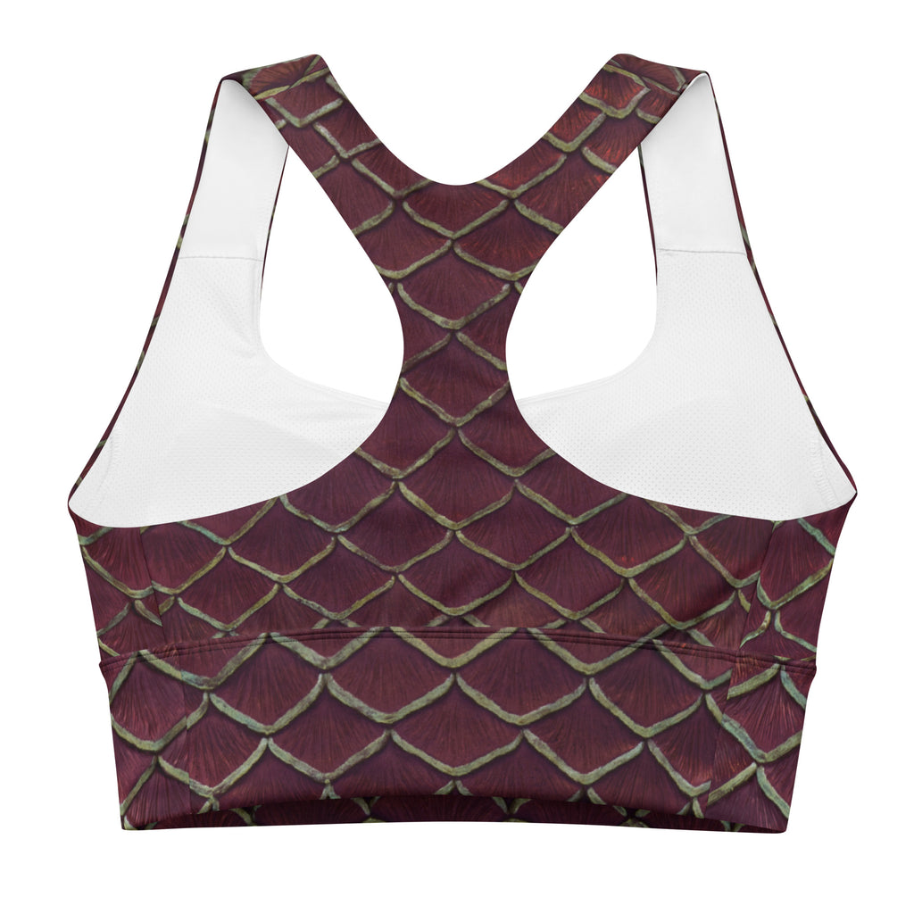 Yule Tide Longline Sports Bra
