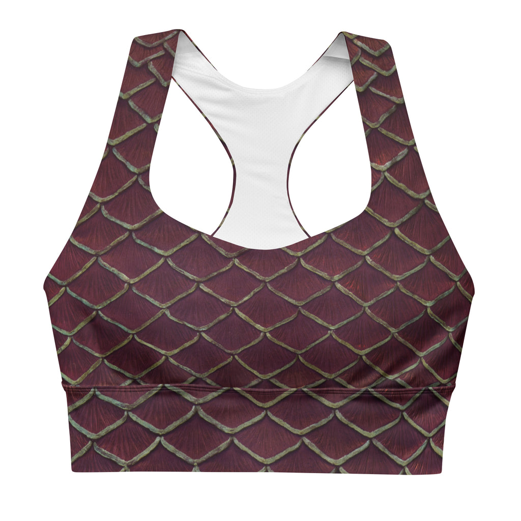 Yule Tide Longline Sports Bra