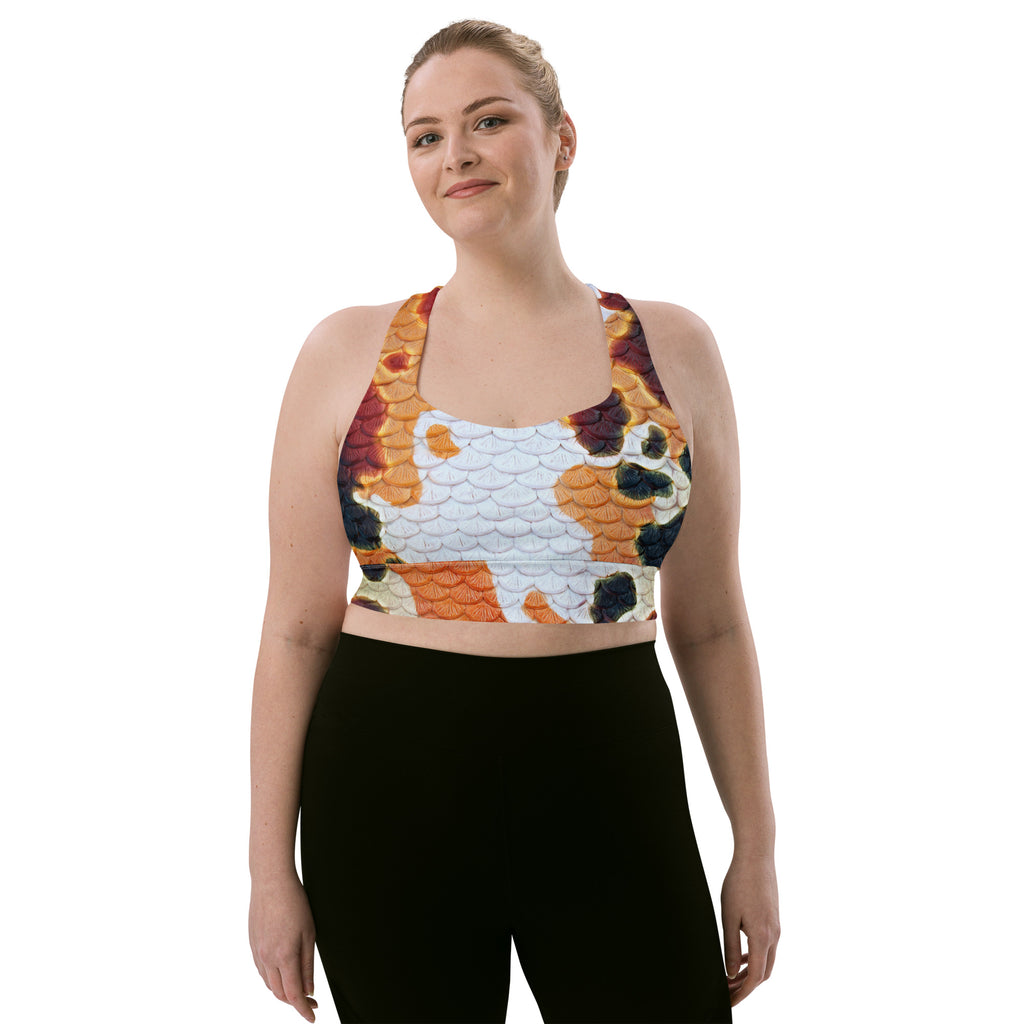 Classic Koi Longline Sports Bra