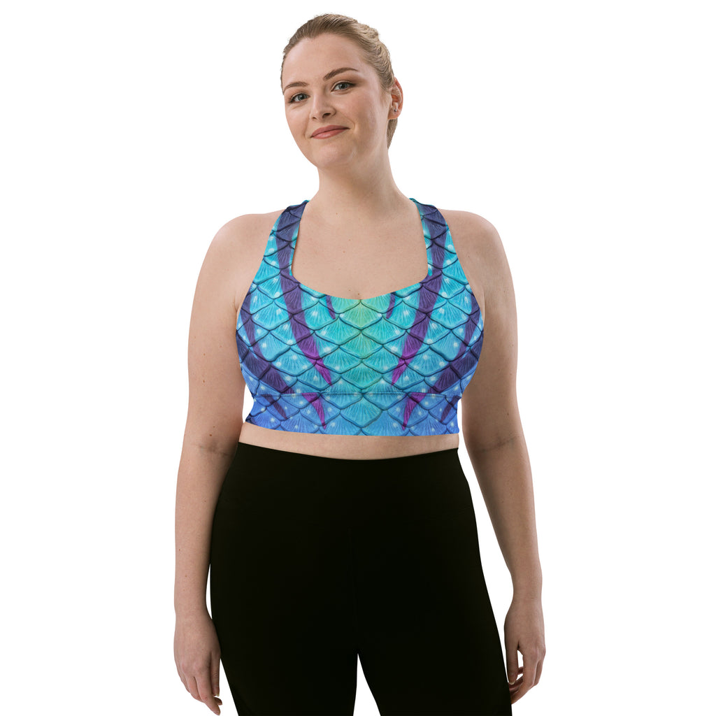 Navi Nightfall Longline Sports Bra