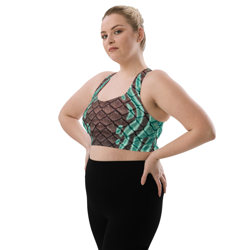 Song of the Sea Longline Sports Bra