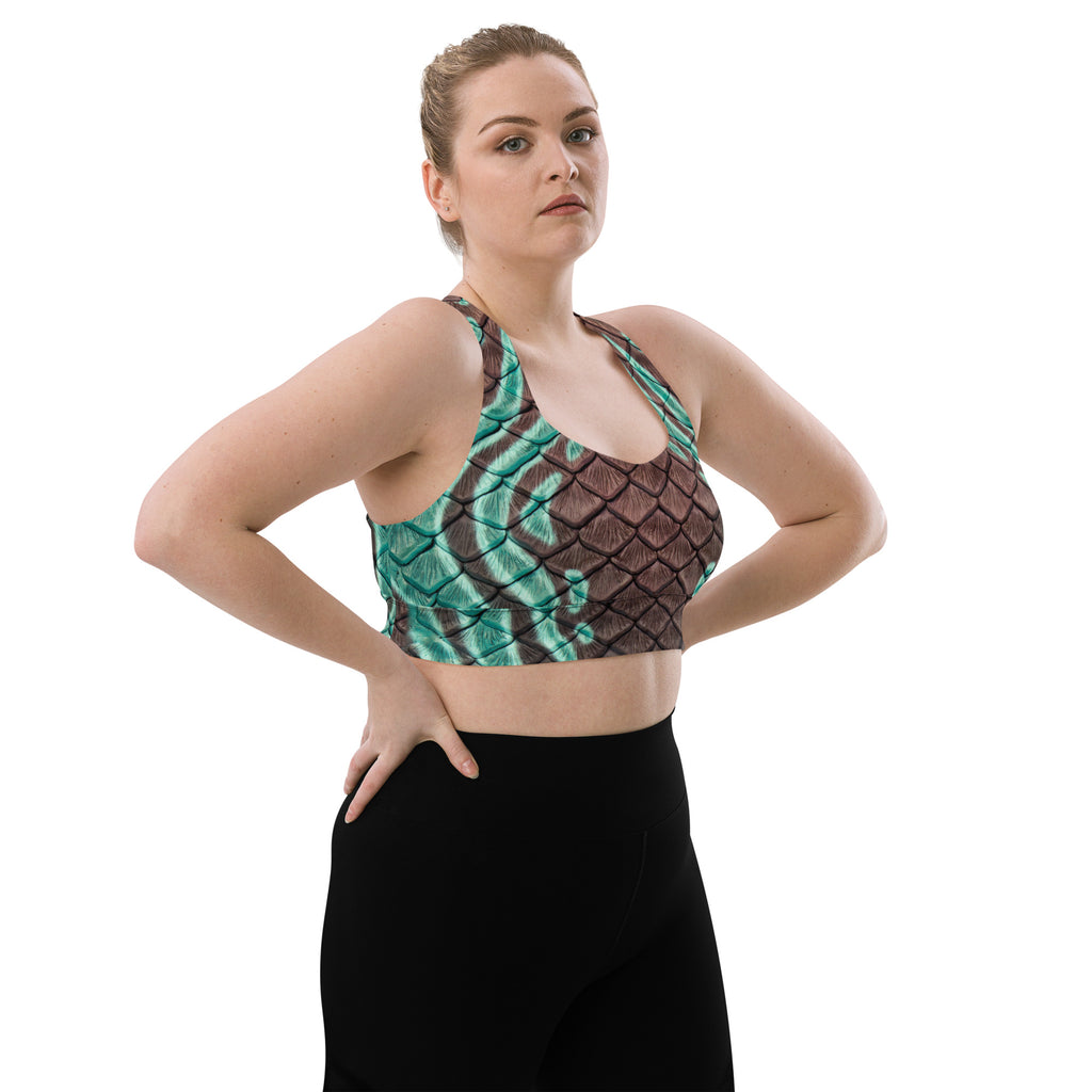 Song of the Sea Longline Sports Bra