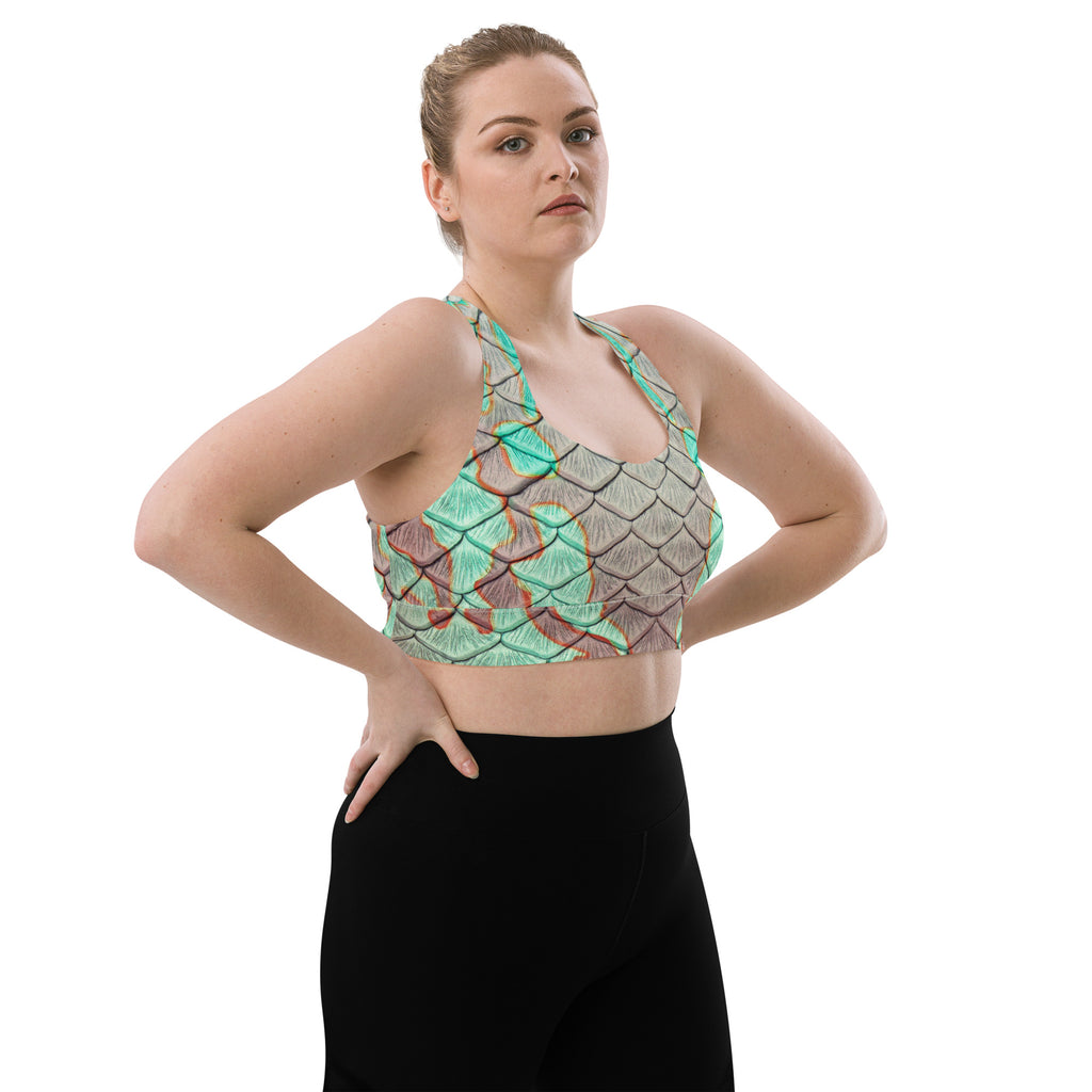 The Nautilus Longline Sports Bra