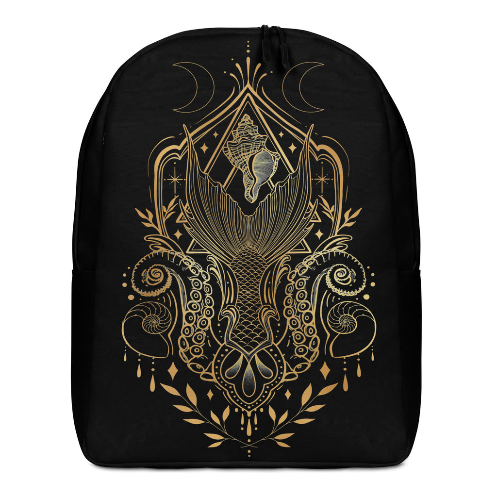 Finbella Riviera Muse minimalist backpack - Black