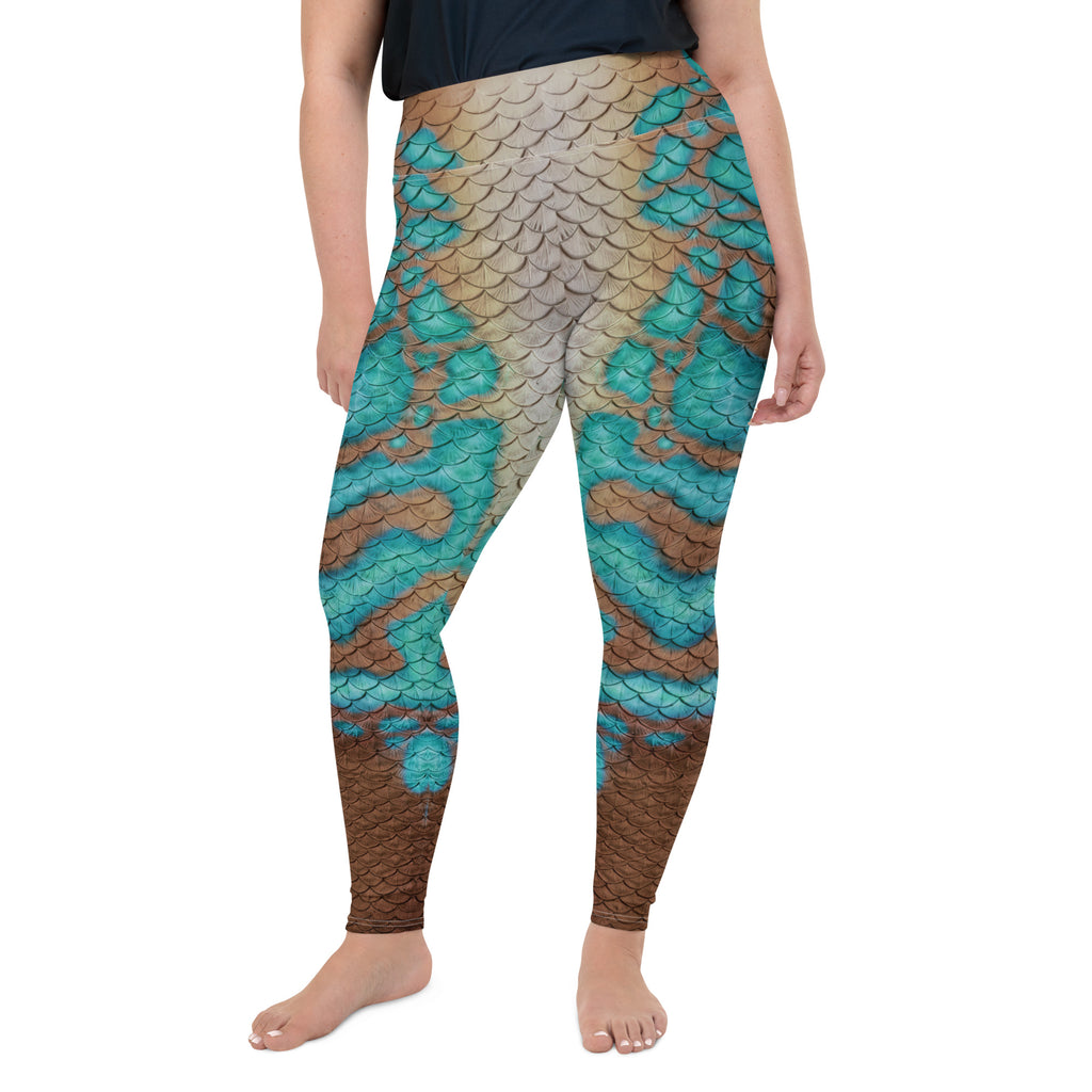 Queen Conch Plus Size Leggings