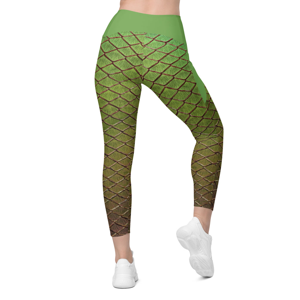 Mirkwood Cross Waist Leggings with Pockets