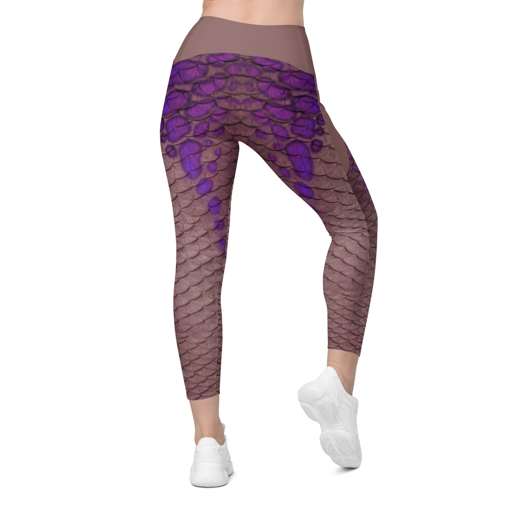 Novaya Cross Waist leggings with pockets
