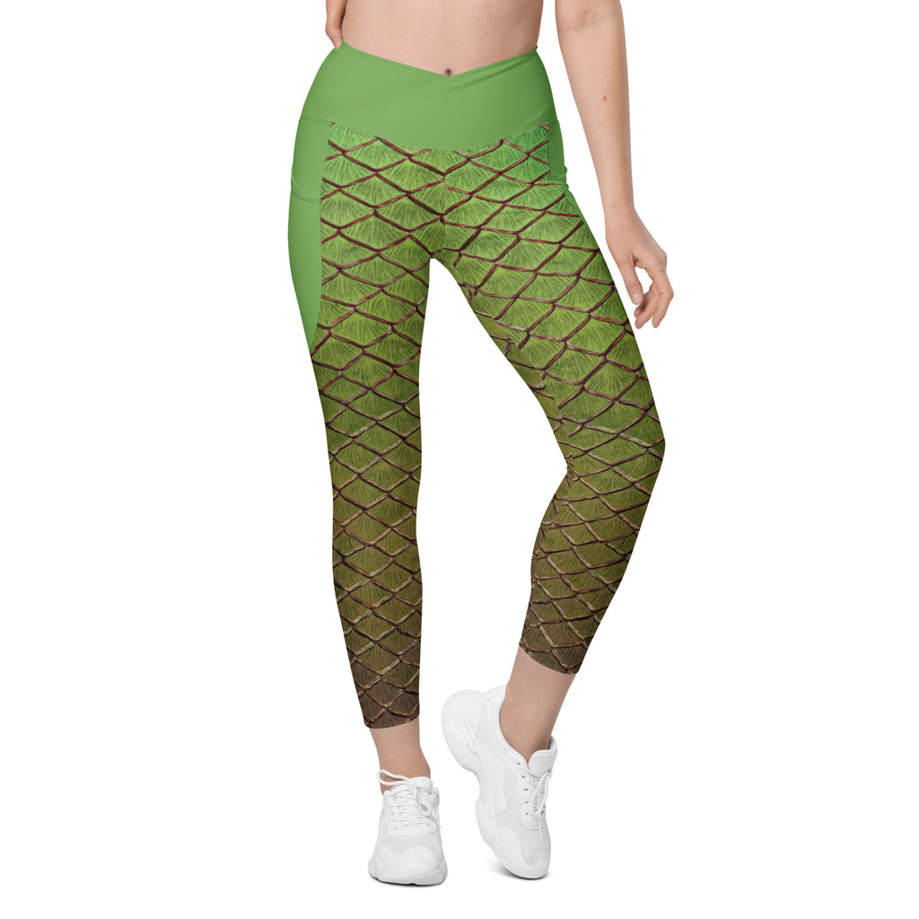 Mirkwood Cross Waist Leggings with Pockets