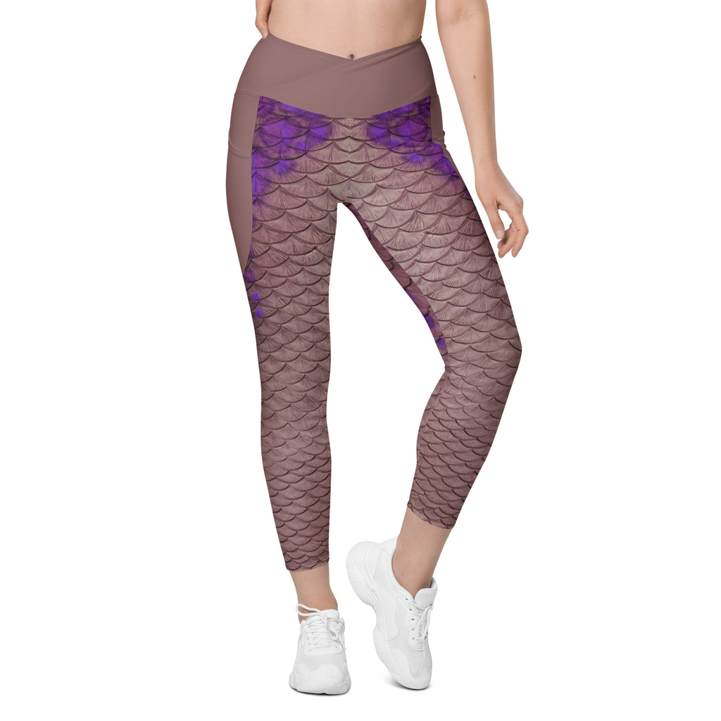 Novaya Cross Waist leggings with pockets