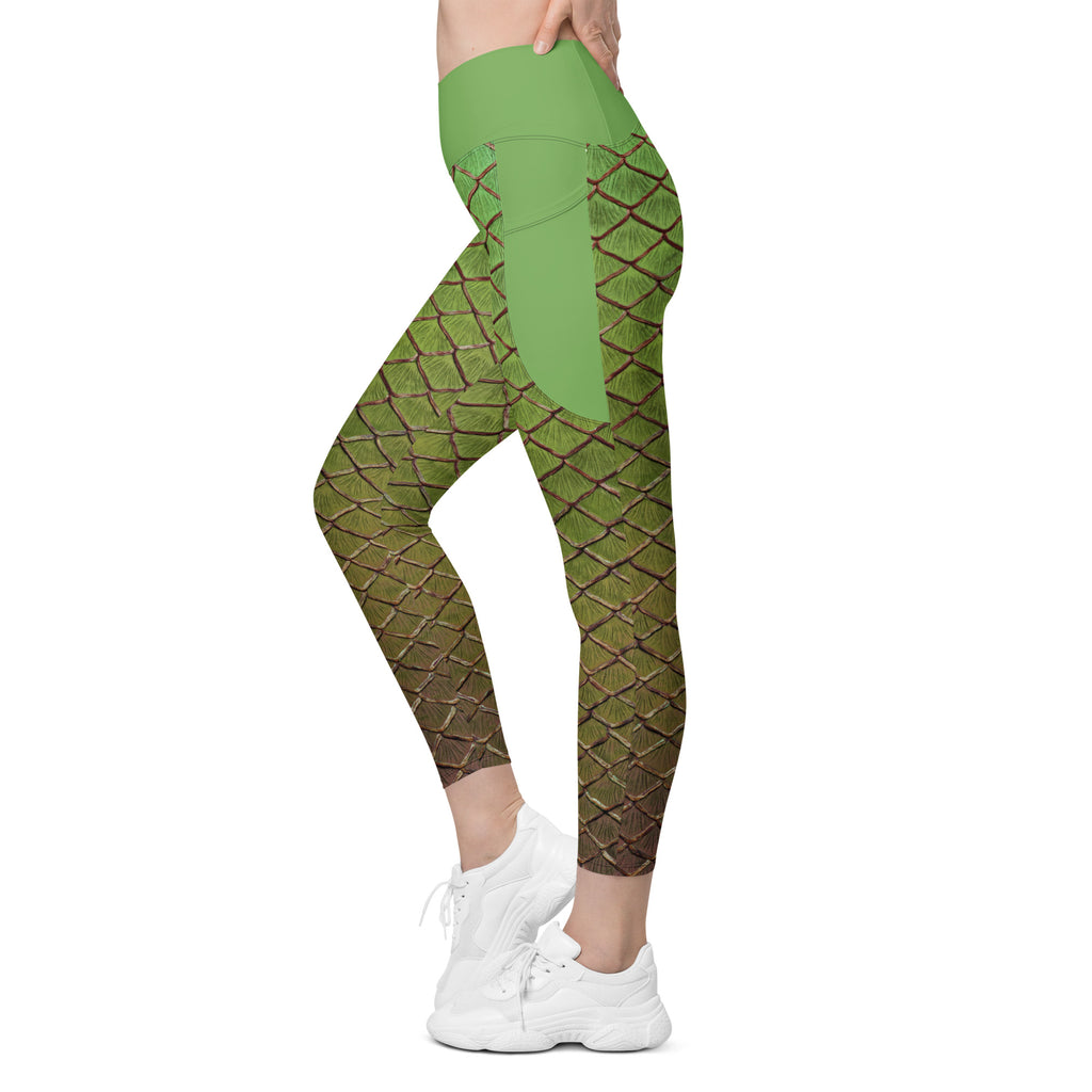 Mirkwood Cross Waist Leggings with Pockets