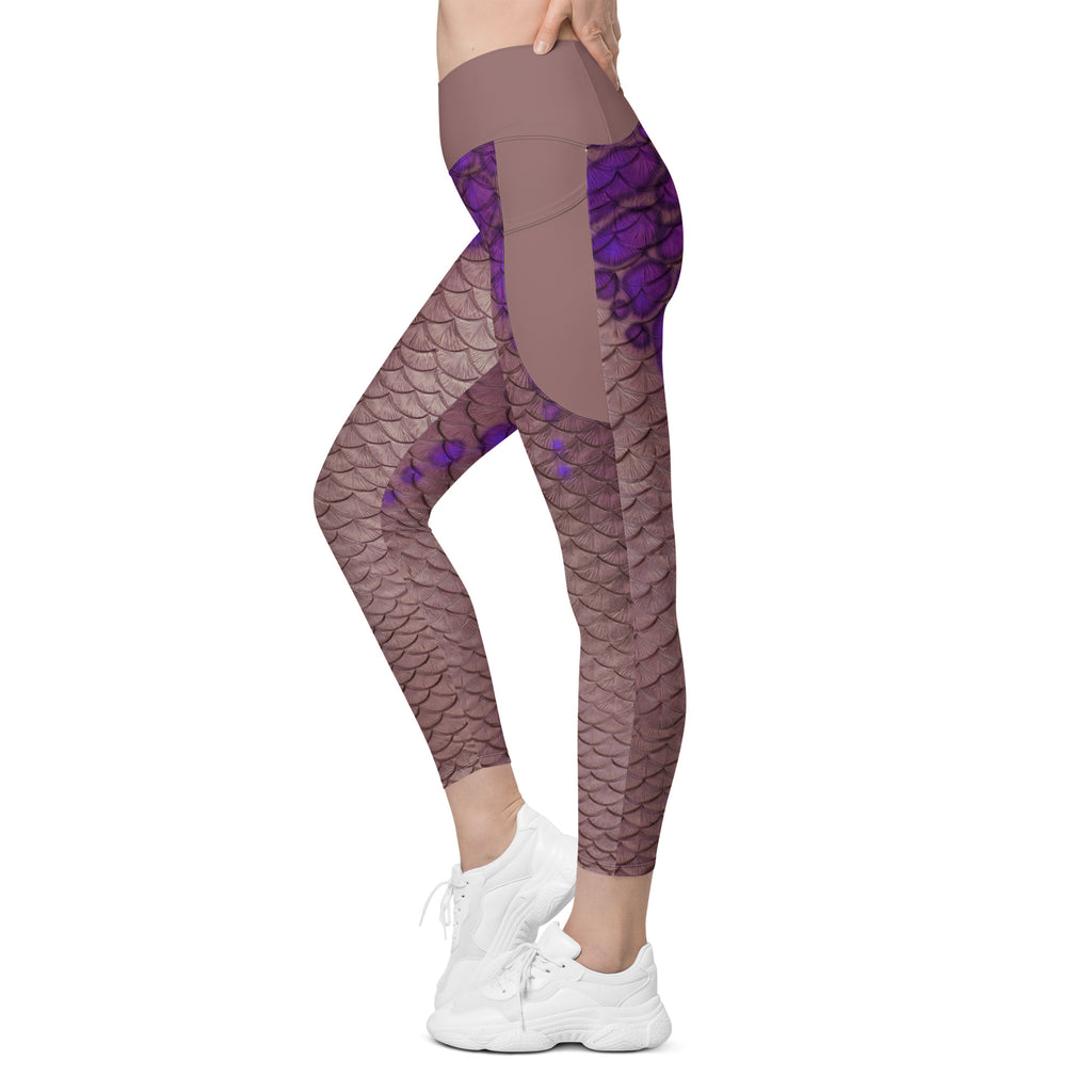 Novaya Cross Waist leggings with pockets