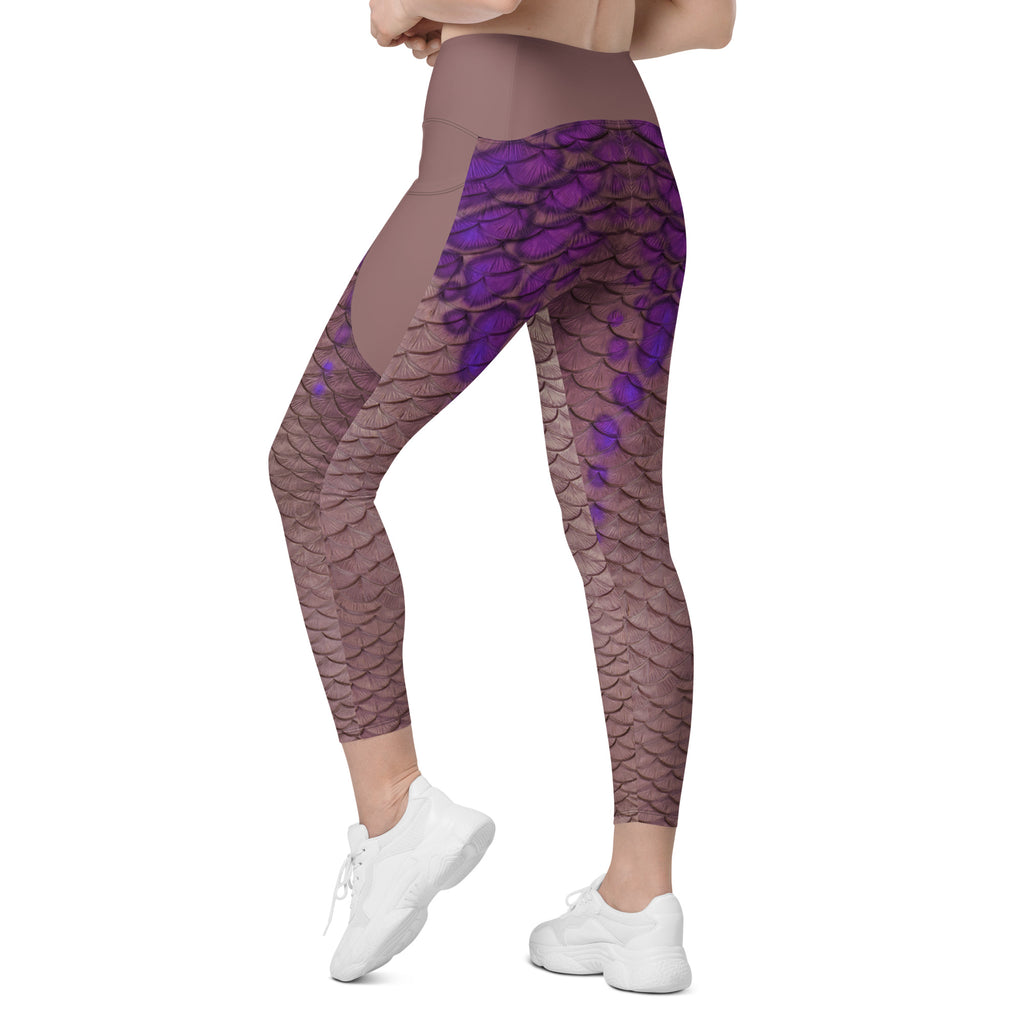 Novaya Cross Waist leggings with pockets