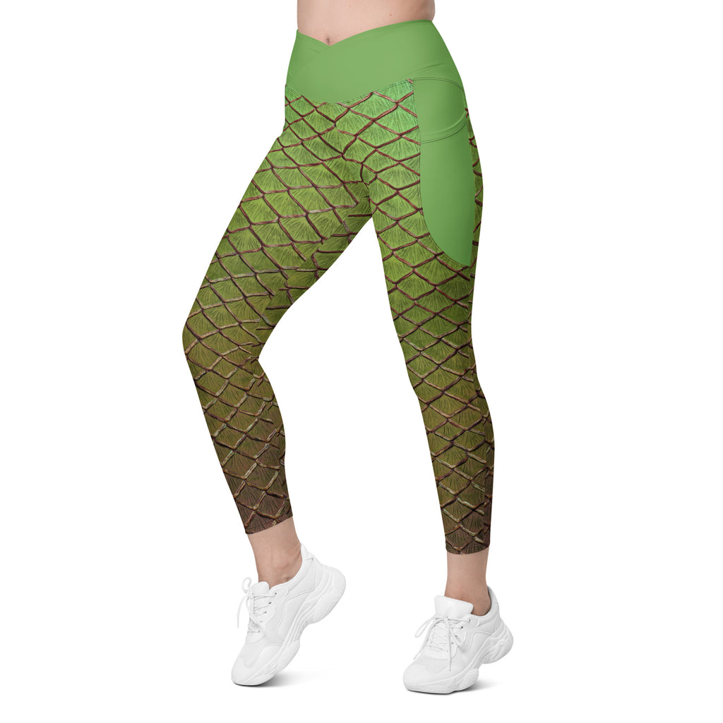 Mirkwood Cross Waist Leggings with Pockets