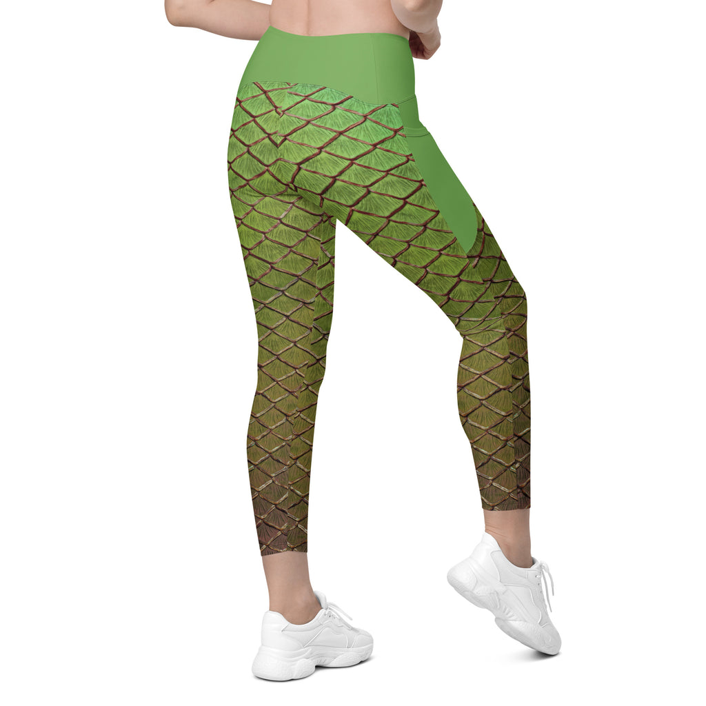 Mirkwood Cross Waist Leggings with Pockets