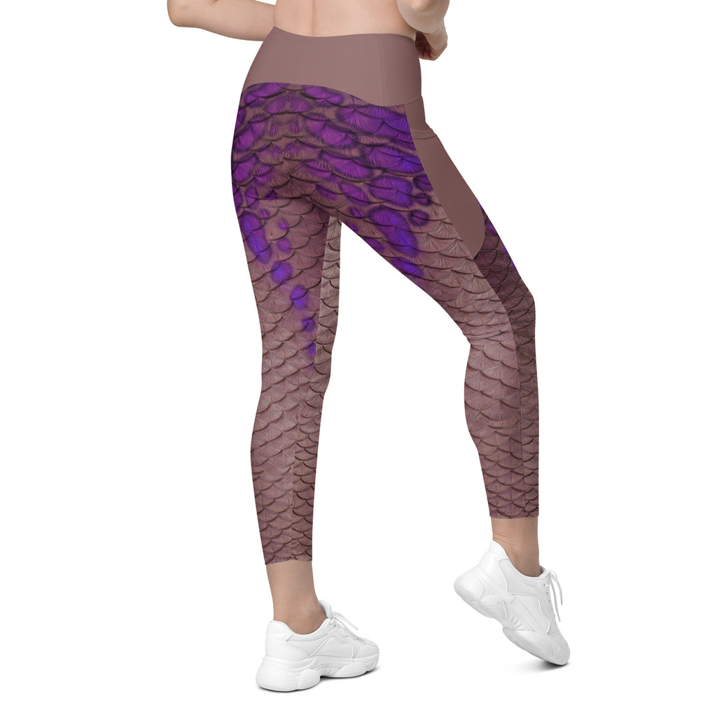 Novaya Cross Waist leggings with pockets