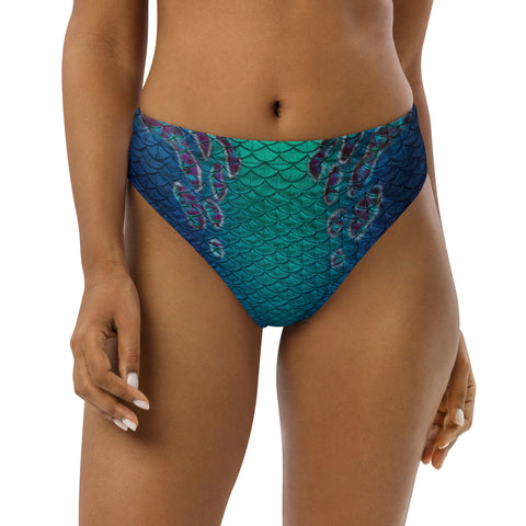 Dark Harvest Recycled High-Waisted Bikini Bottom