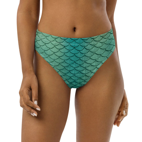 Dark Harvest Recycled High-Waisted Bikini Bottom