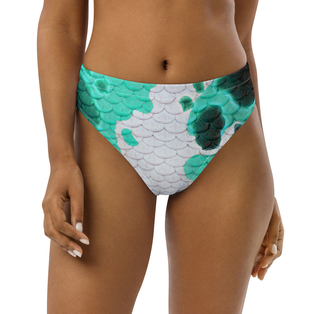 Caspian Koi Recycled High-Waisted Bikini Bottom