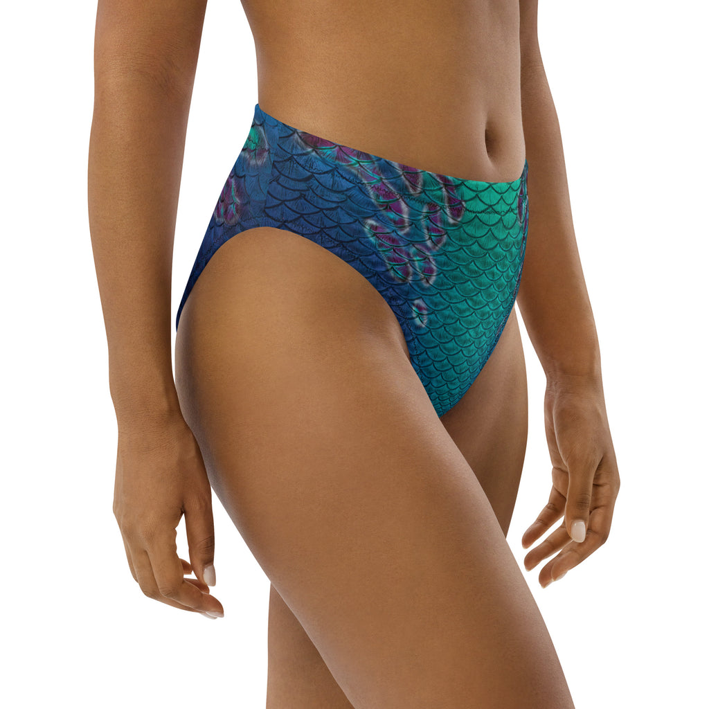 Abalone Abyss Recycled High-Waisted Bikini Bottom
