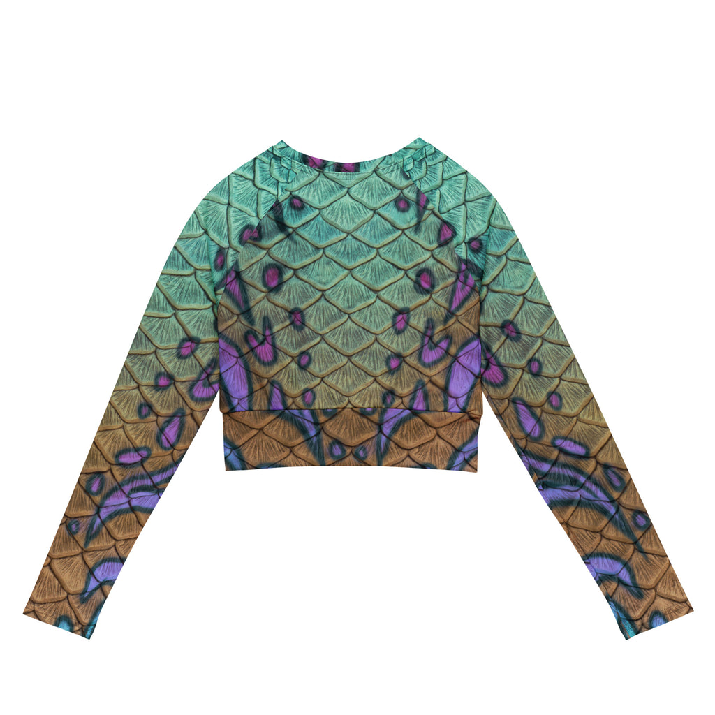 Treasure Cove Recycled Cropped Rash Guard