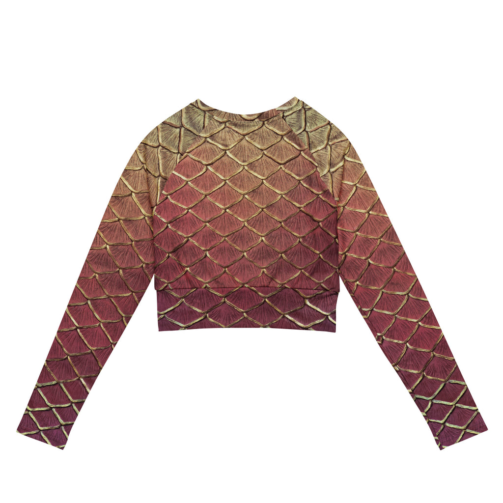 Sanderson's Spell Recycled Cropped Rash Guard