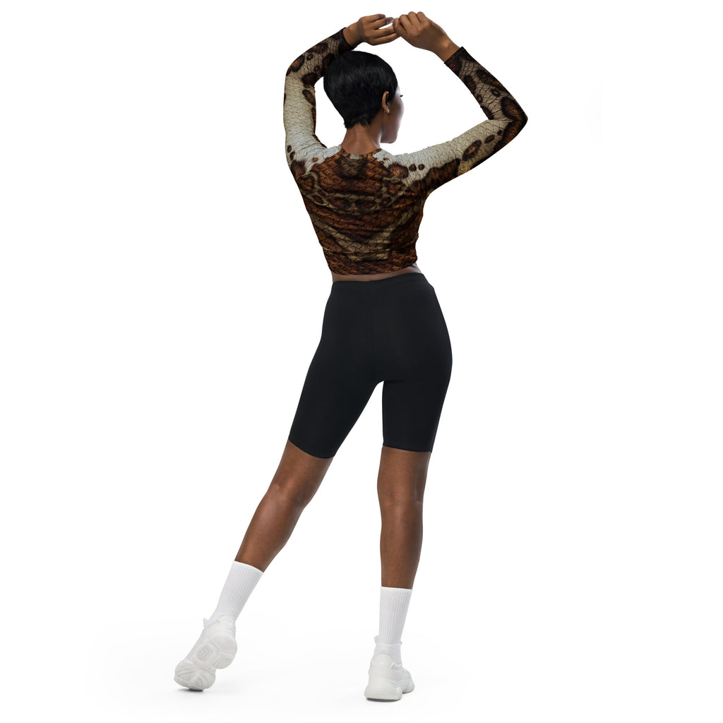 Escalla Recycled Cropped Rash Guard