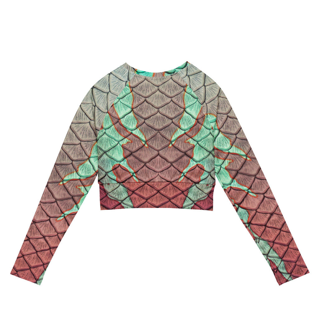 The Nautilus Recycled Cropped Rash Guard