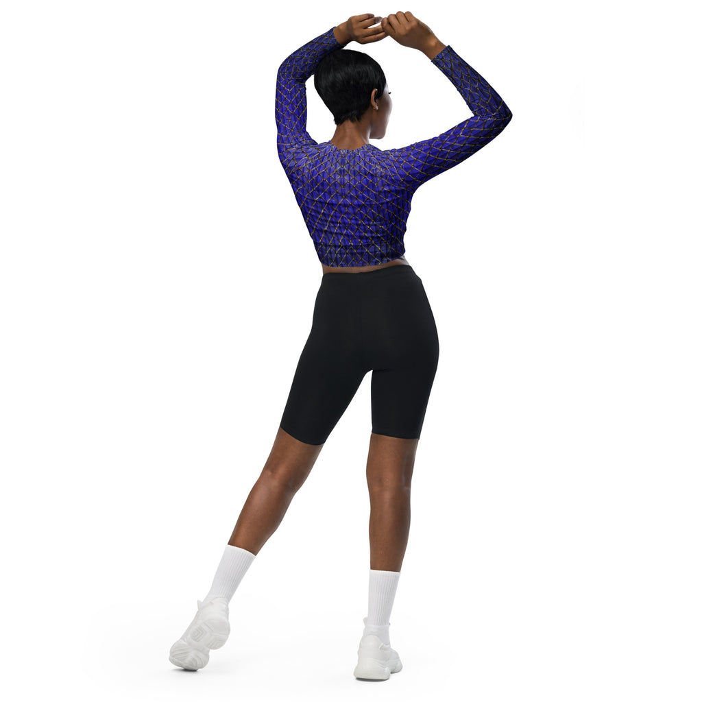 Saphira Recycled Cropped Rash Guard
